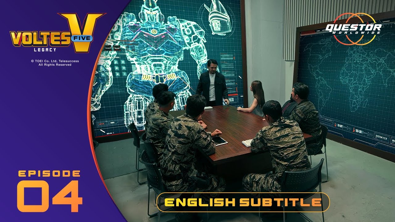 Voltes V Legacy Episode 4 | English Subtitle Questor WorldWide 