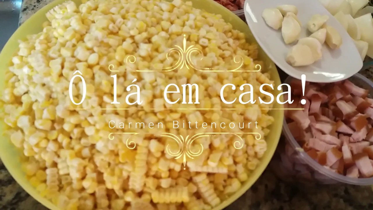 Chica Doida, delicioso caldo de milho.