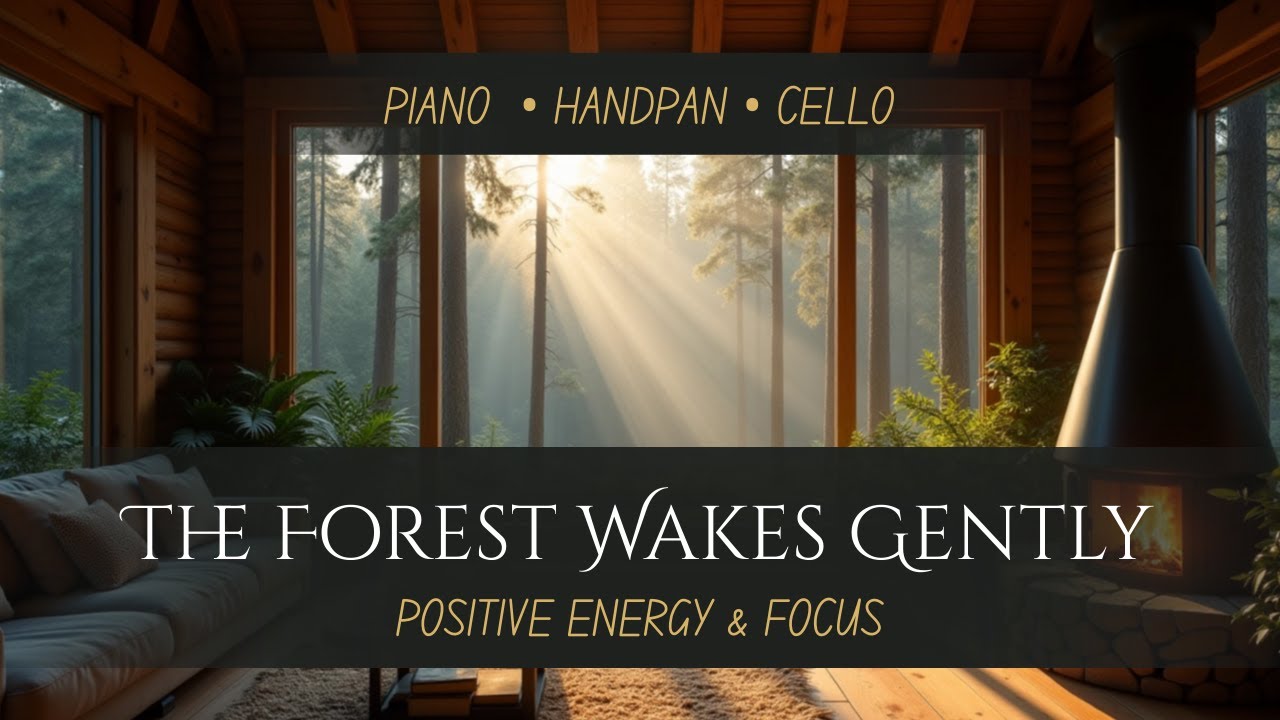 The Forest Wakes Gently / Morning Spoken Word Ambient for Positive Energy & Focus