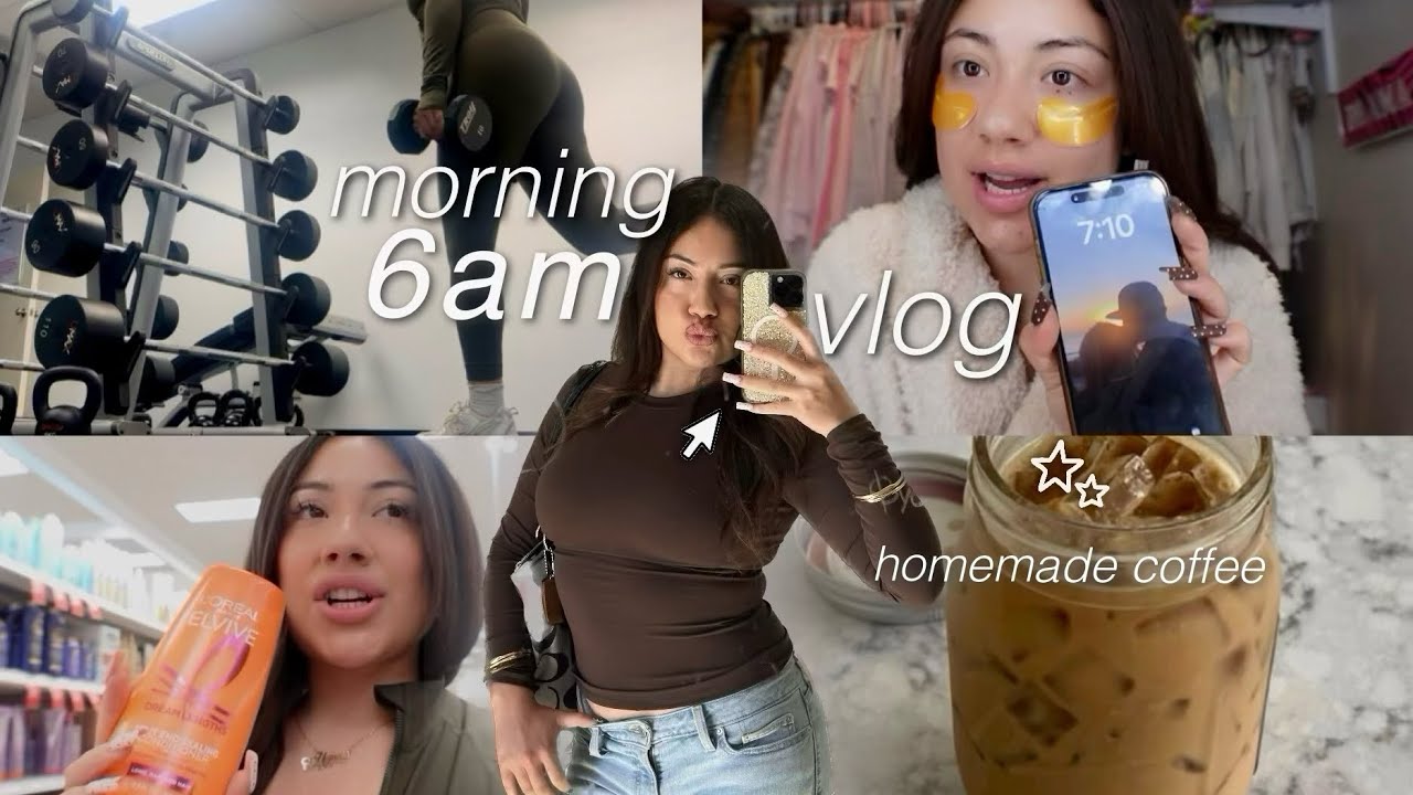 A morning in my life * PRODUCTIVE * healthy habits + cooking breakfast TARGET RUNS