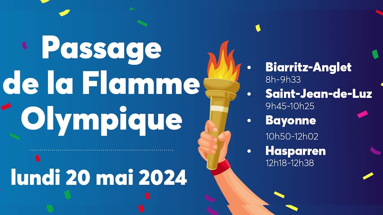 Rencontre avec une soignante du Centre Hospitalier Côte Basque, porteuse de la flamme olympique