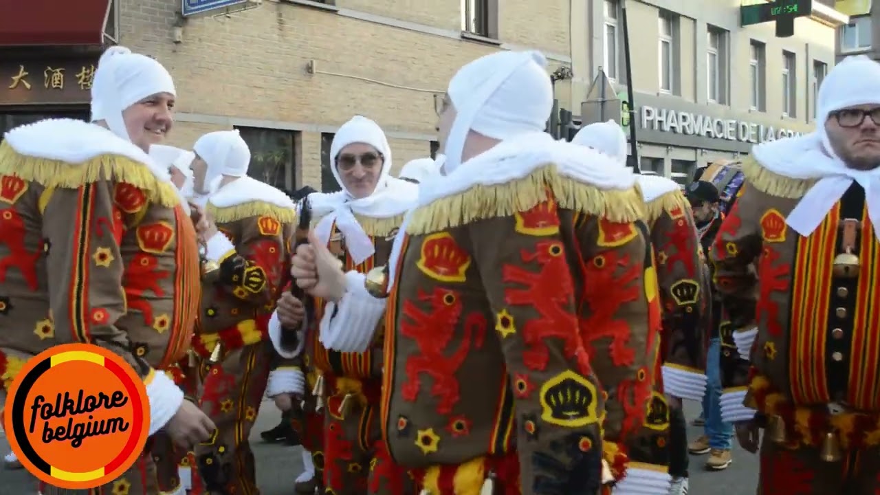 🍊 carnaval manage 2023 🍊 matin vidéo 1 🍊 folklore belgium
