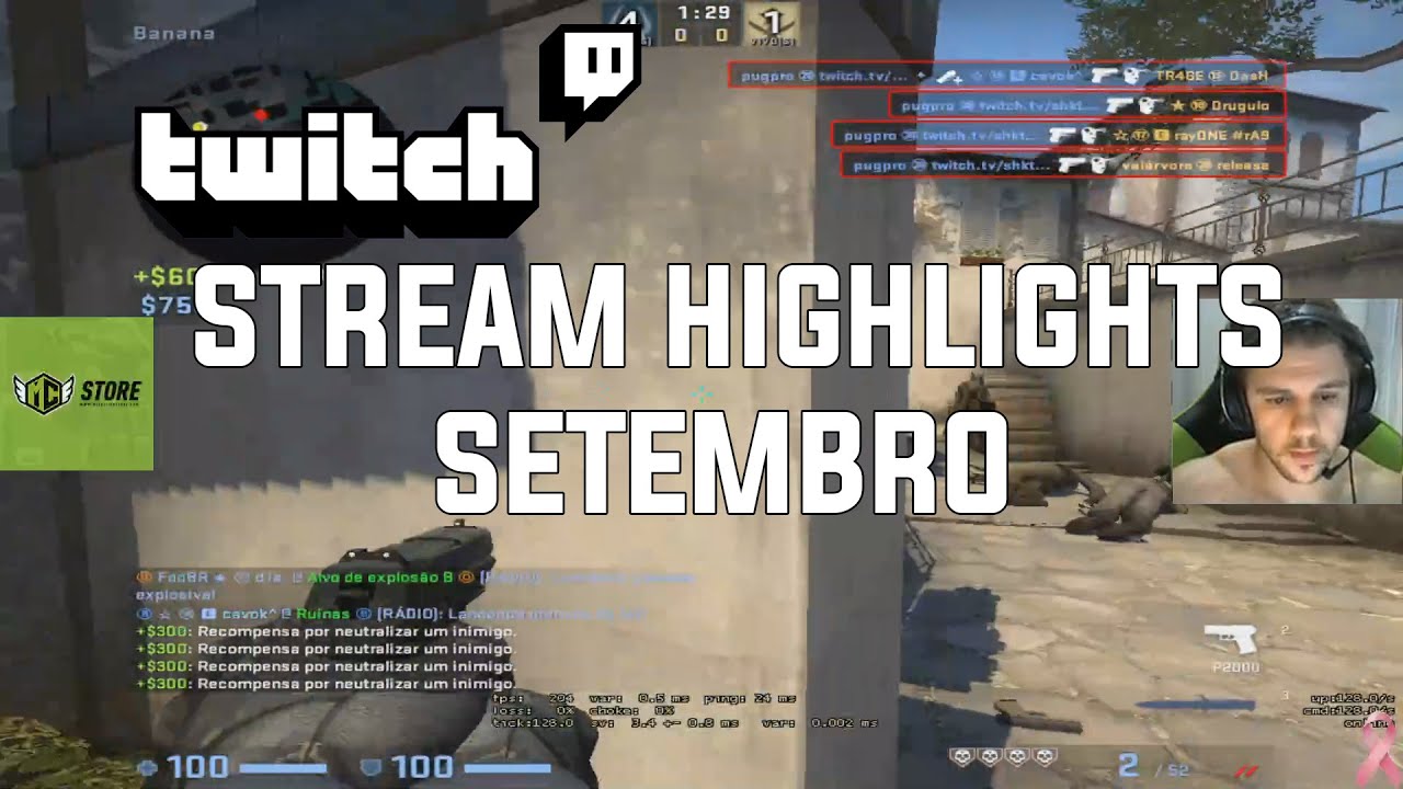 STREAM HIGHLIGHTS SETEMBRO SHKTT GC LVL 20/ PRO ESPORTAL / MM GLOBAL