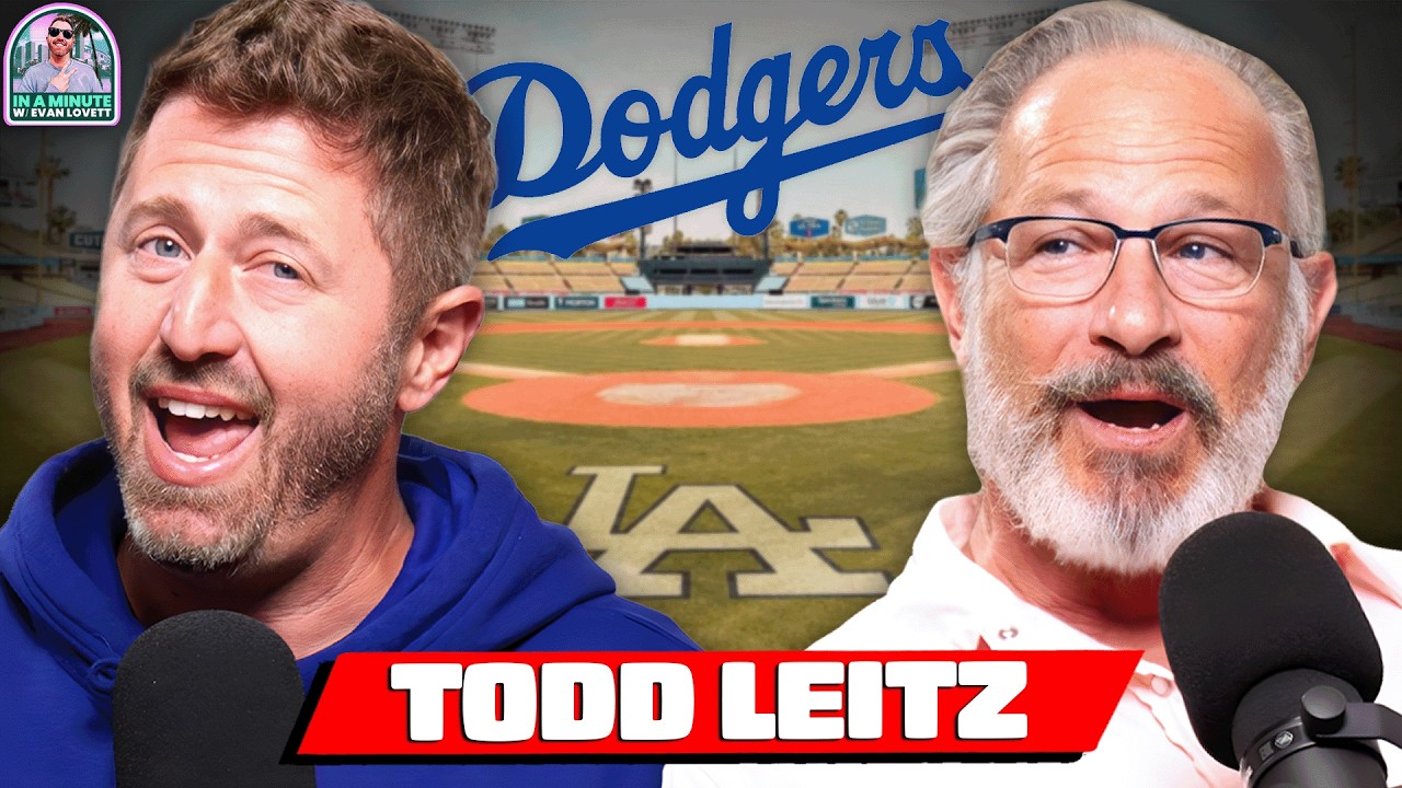 Dodgers PA Announcer Todd Leitz, the Voice of Todd at Blue Heaven on Earth