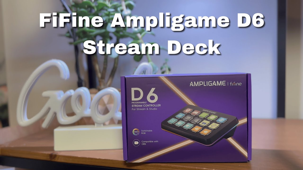FiFine AmpliGame D6 Stream Deck Review: Worth It or Skip?
