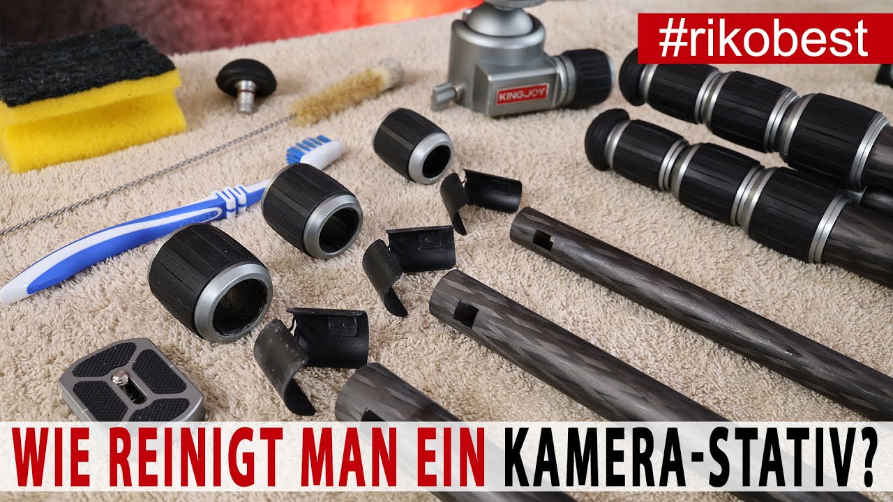 Wie reinigt man ein Kamera Stativ richtig? So fotografierst du länger mit einem Stativ ohne Probleme