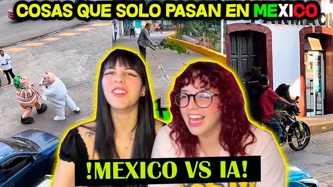 COSAS Que Solo Pasan en MÉXICO 🇲🇽  - CUBANAS REACCIONAN