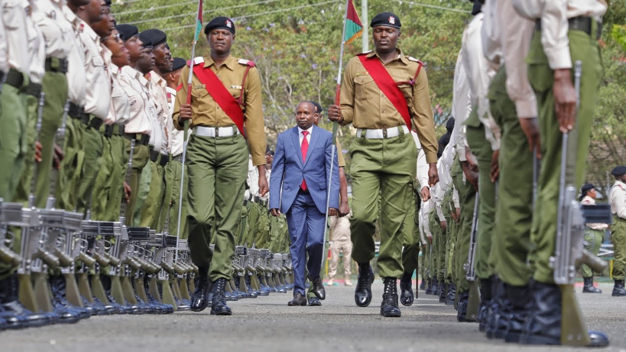 See what happened as CS Kindiki presided over the pass out of Assistant County Commissioners!!