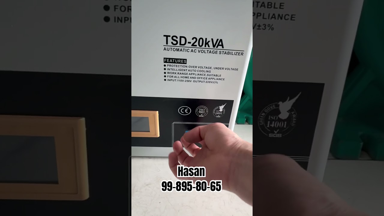 20kVA Stabilizator SAAB arzon va sifatli 