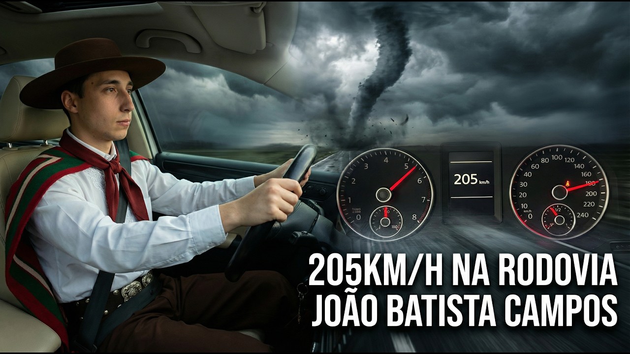 João Batista Campos - 205KM/H NA RODOVIA