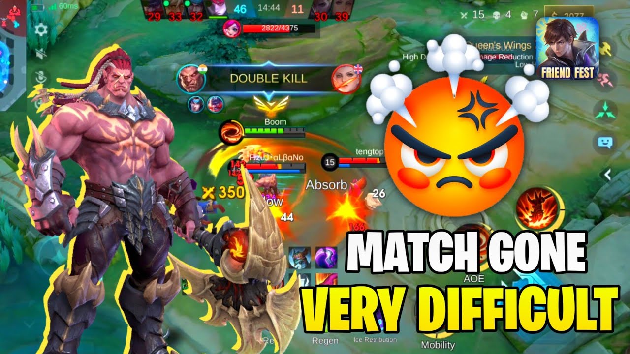 Winning This Match Has Become Very Difficult 😰| Because Balmond is Very Slow 🦥| MOBA Legends 