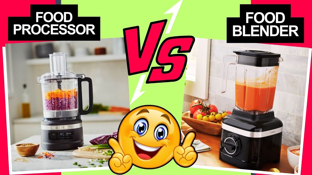 Food Processor vs Blender:  Which Should You Buy?