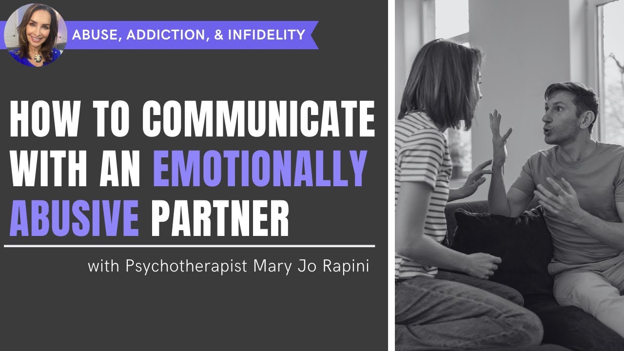 How to Communicate with an Emotionally Abusive Partner