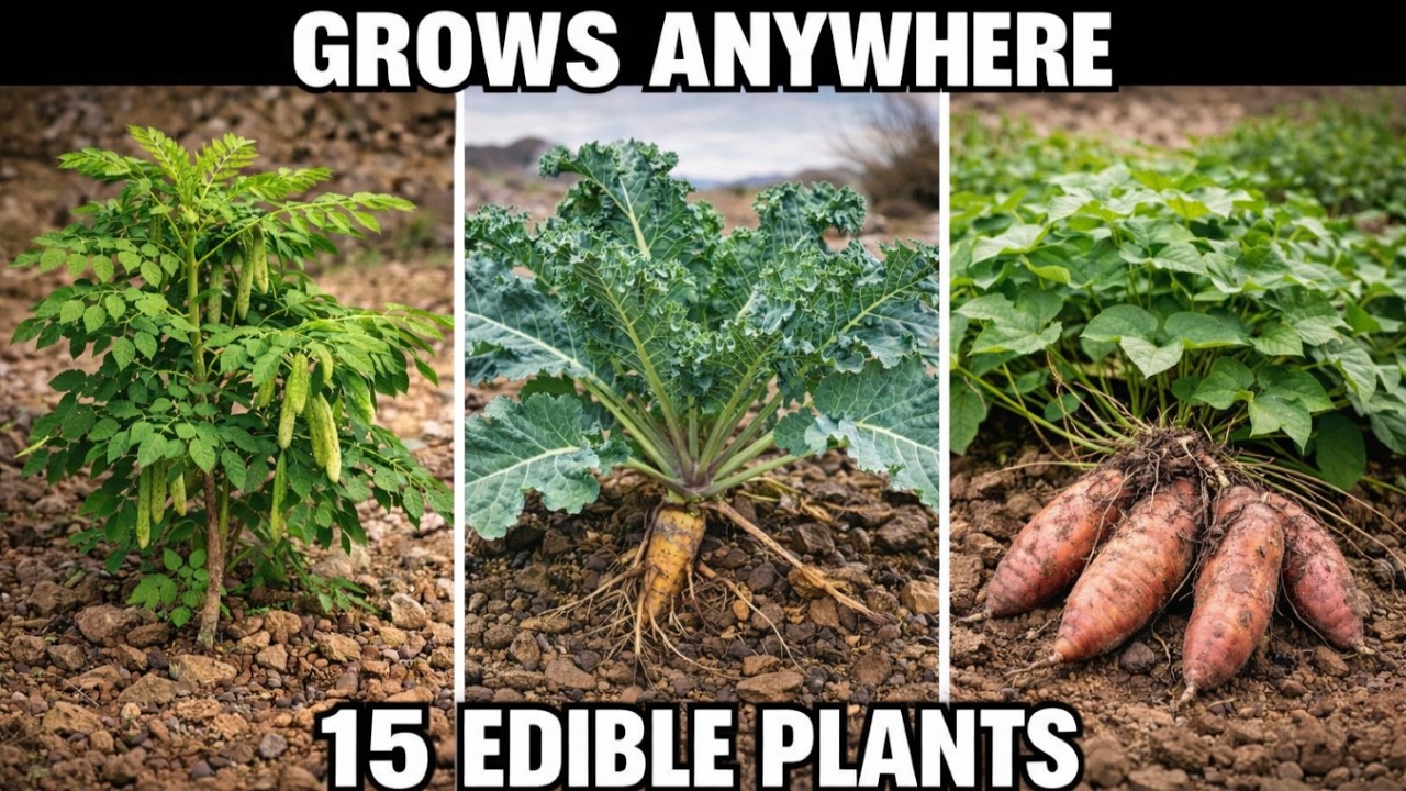 15 UNSTOPPABLE Edible Plants That THRIVE in Harsh Conditions!