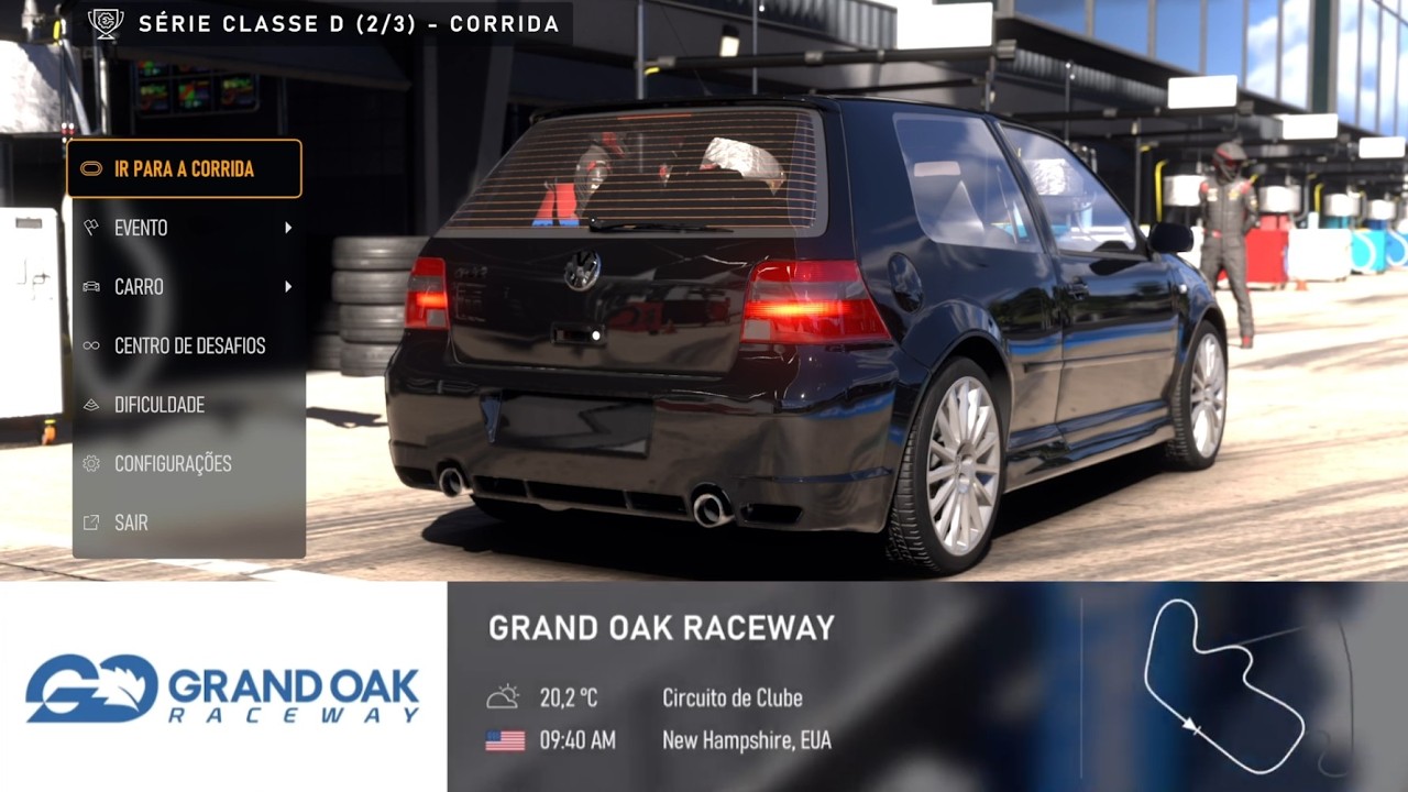 Copa dos Construtores - Grand Oak Raceway com VW Golf R32 2003 - Série Classe D #xboxseriesx