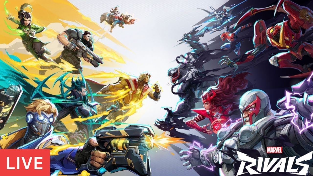 [🔴LIVE] Playing Marvel Rivals Ranked