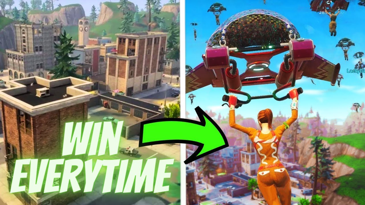 How to WIN at Fortnite TILTED TOWERS EVERYTIME (Louting Route)