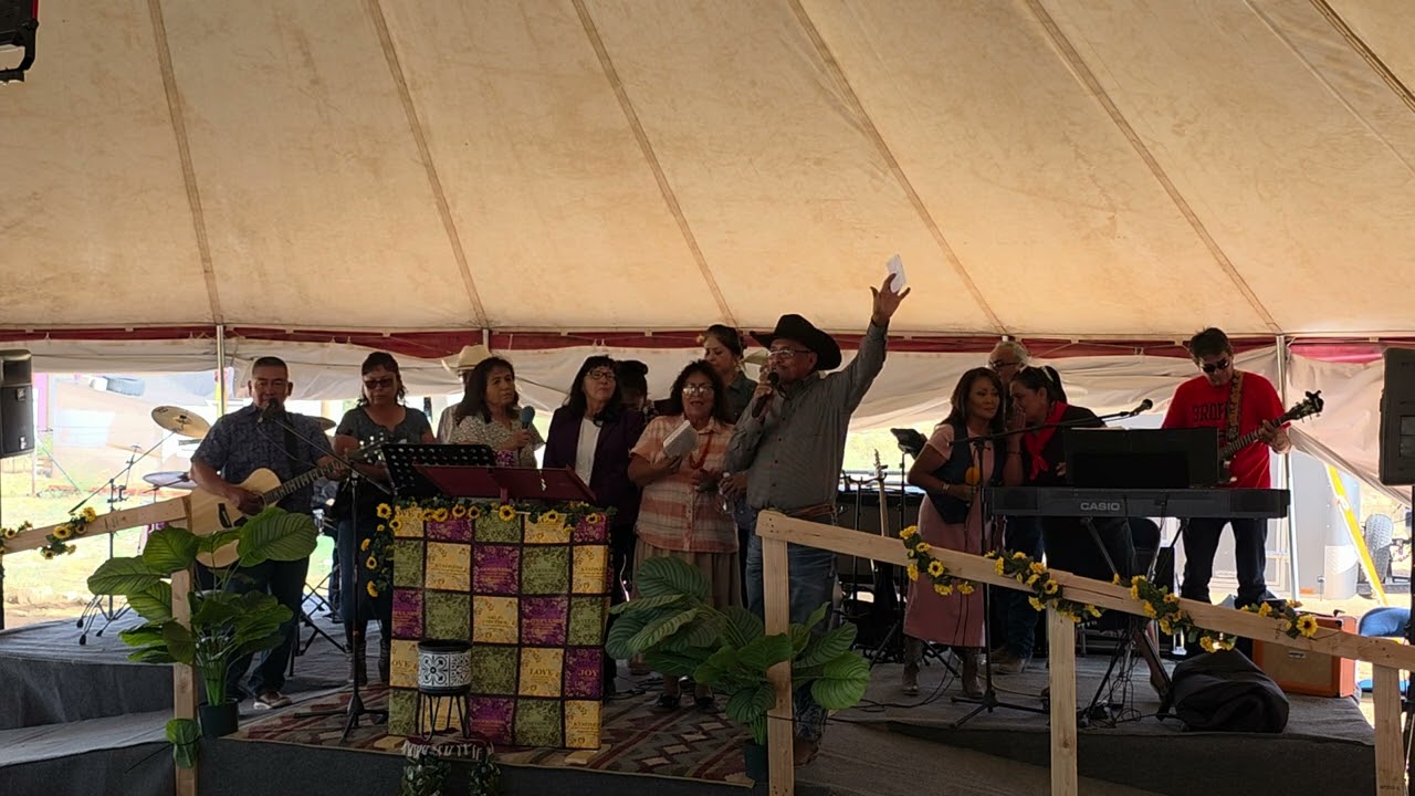 The Ranch Music Ministry Choir @Revival in Littlewater, NM 