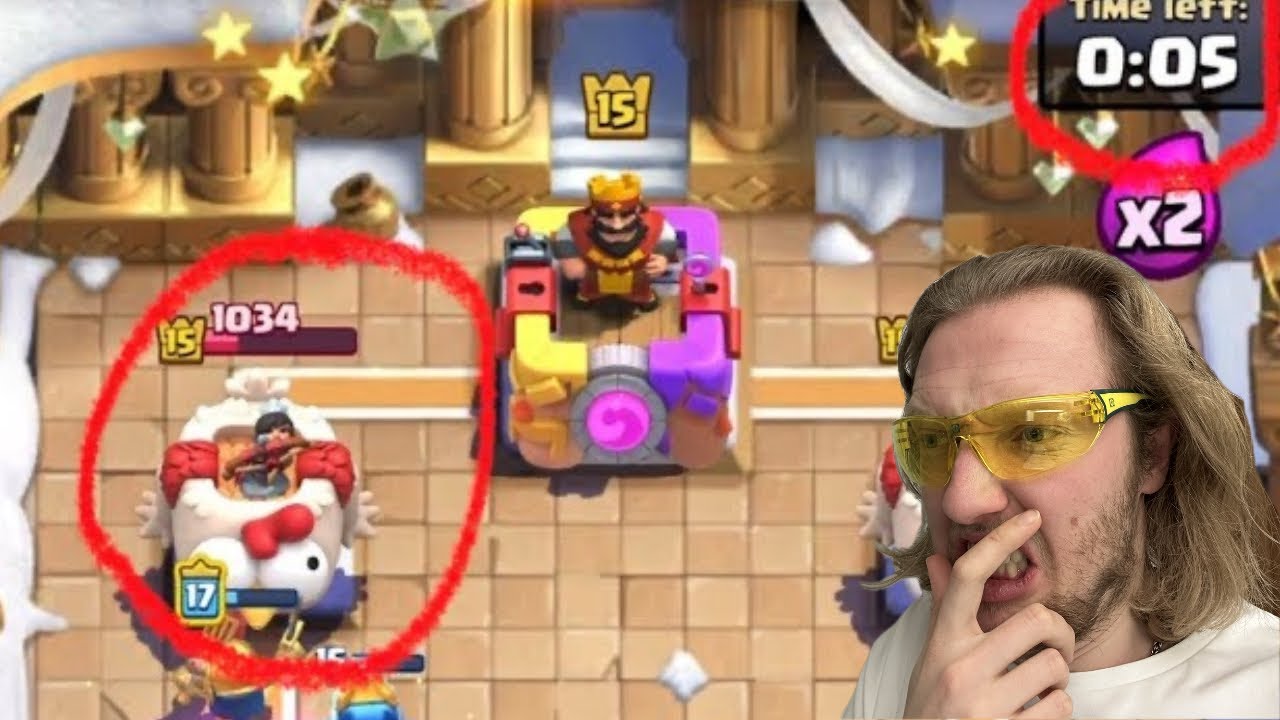 Ein clutch Clash Royale Kamp på norska!