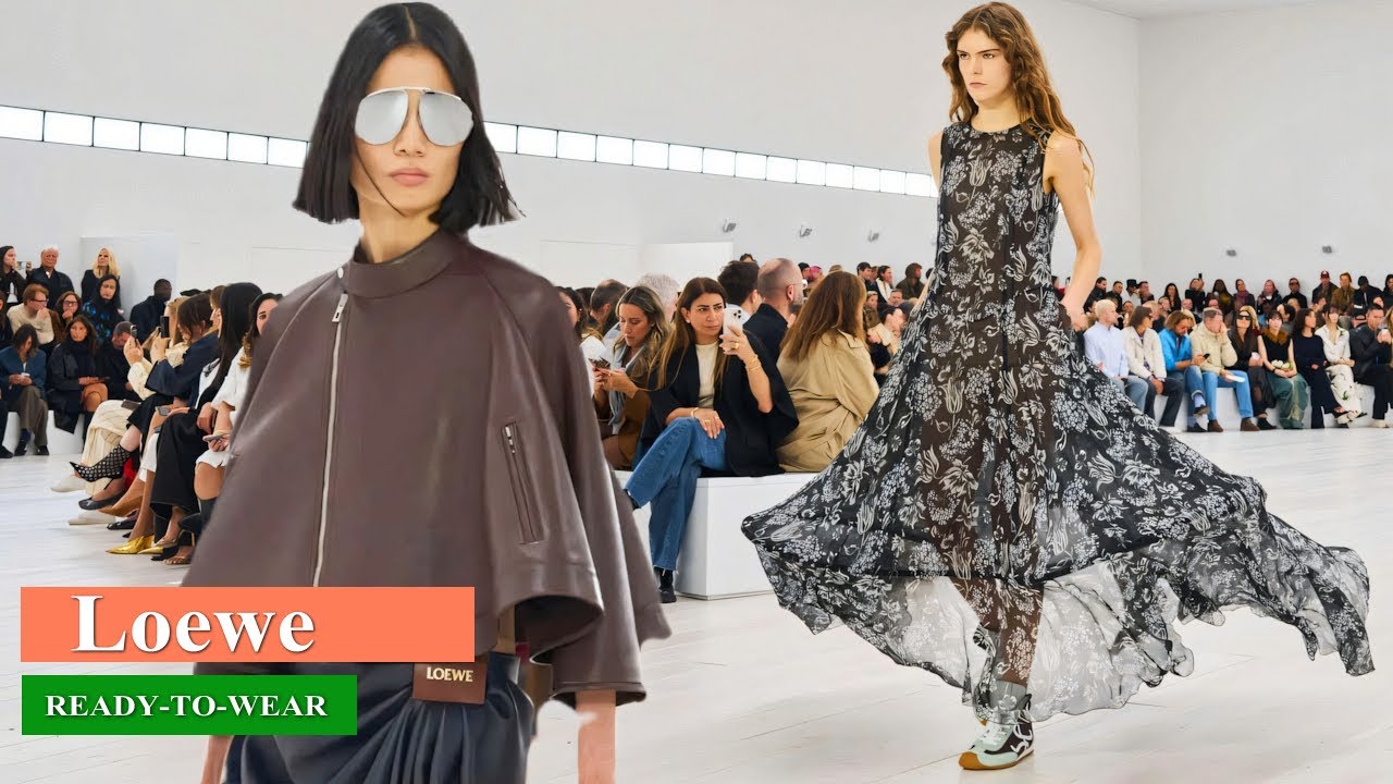 Loewe Париж мода Весна Лето 2025 | Одежда и аксессуары