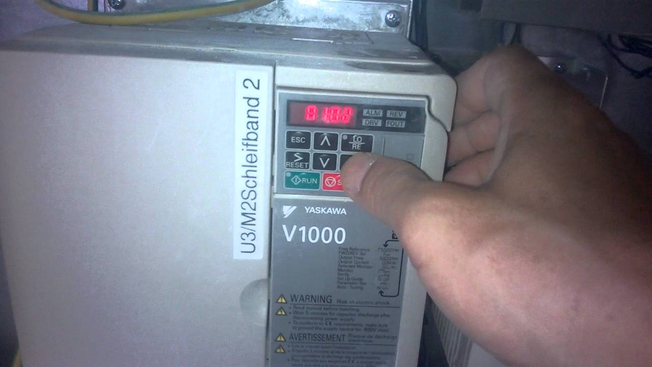 Cài đặt biến tần YASKAWA V1000