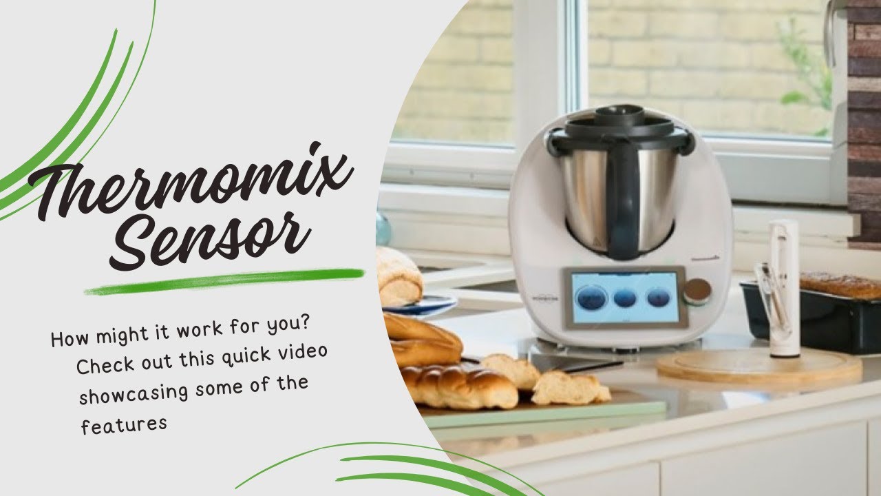 Take the guesswork out of your recipes by using your Thermomix Sensor®.