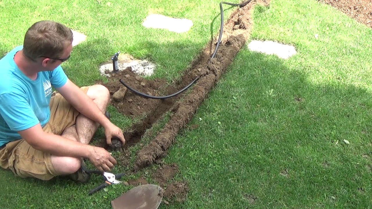 Moving lawn sprinkler heads - so easy, you can do it yourself!