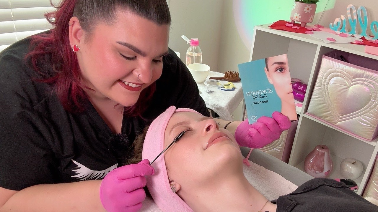 Soft Spoken Lash Lift & Tint ASMR | Relaxing Beauty Treatment