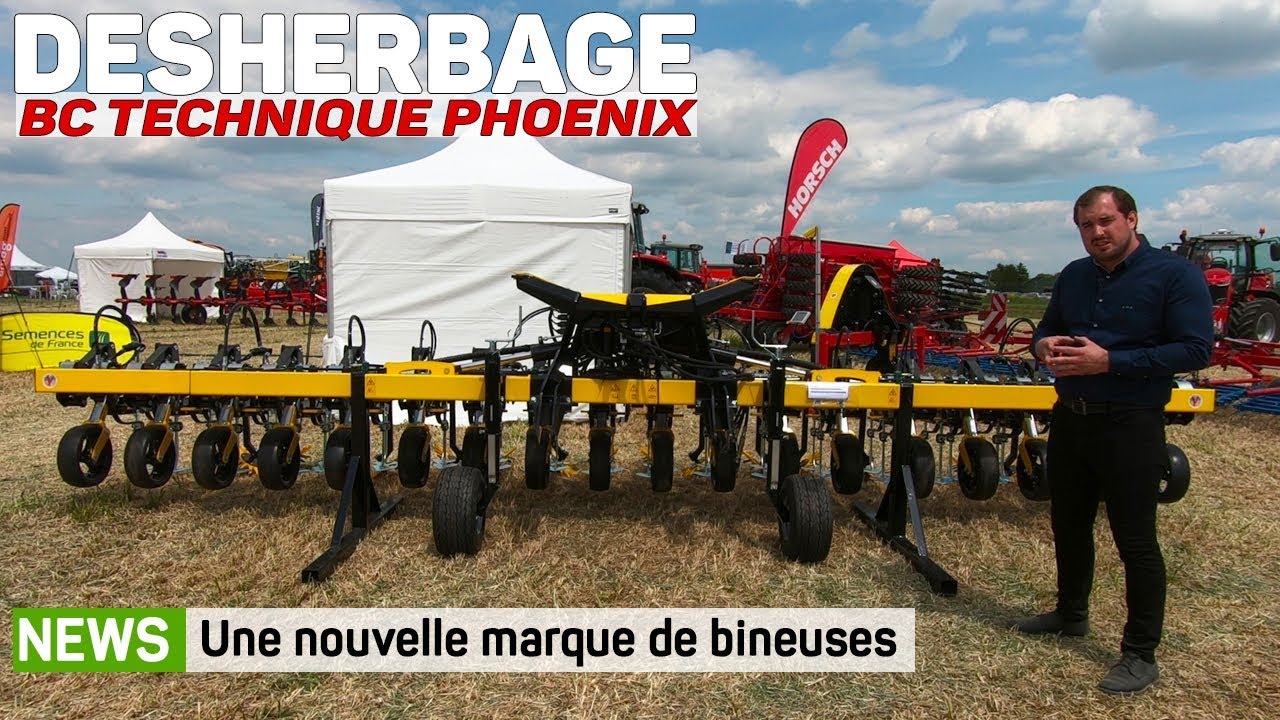 Lancement des nouvelles bineuses BC TECHNIQUE et de l'interface de guidage