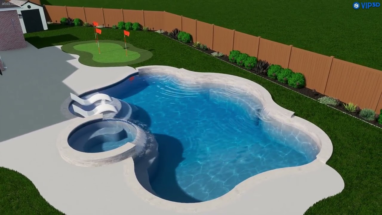 Davis Family Pool (Version 4) Professionally Designed By- Mason Moran