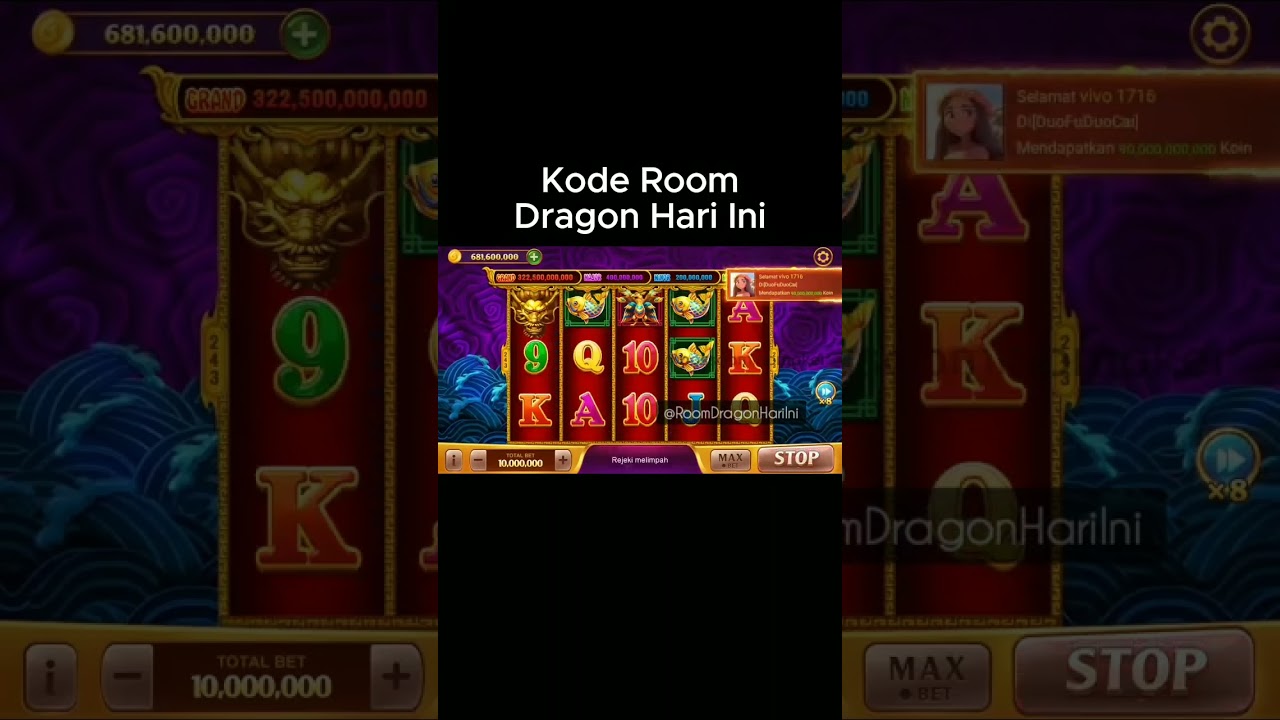 Kode Room Dragon Hari Ini  | Room Dragon Hari Ini Boss Domino 