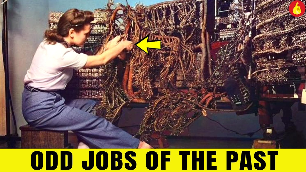 25 REAL Old Jobs That Sound Completely Fake Today