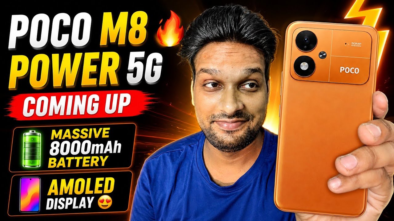 Poco M8 Power 5G is here 🔥 8000mAh battery | POCO New launch | Poco M8 Power |  Techpoke | POCO 
