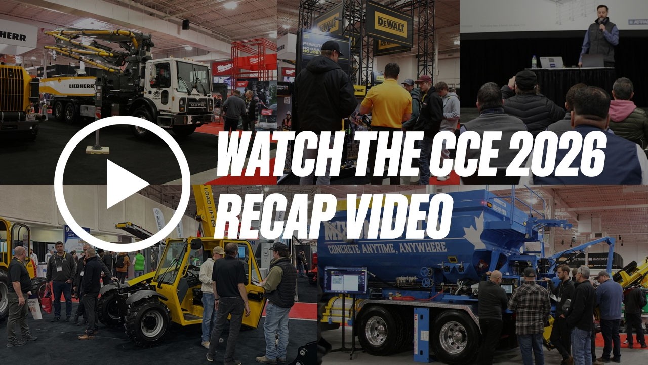 CCE 2026 Canadian Concrete Expo Highlights