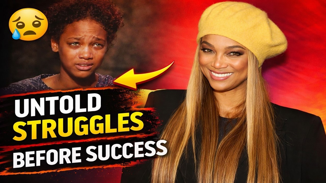Tyra Banks: The Untold Struggles Before Fame | From Rejection to Supermodel Success.