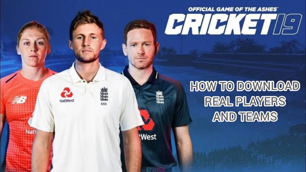 How to download real players and uniforms in Cricket 19 | How to download lates teams in Cricket 19