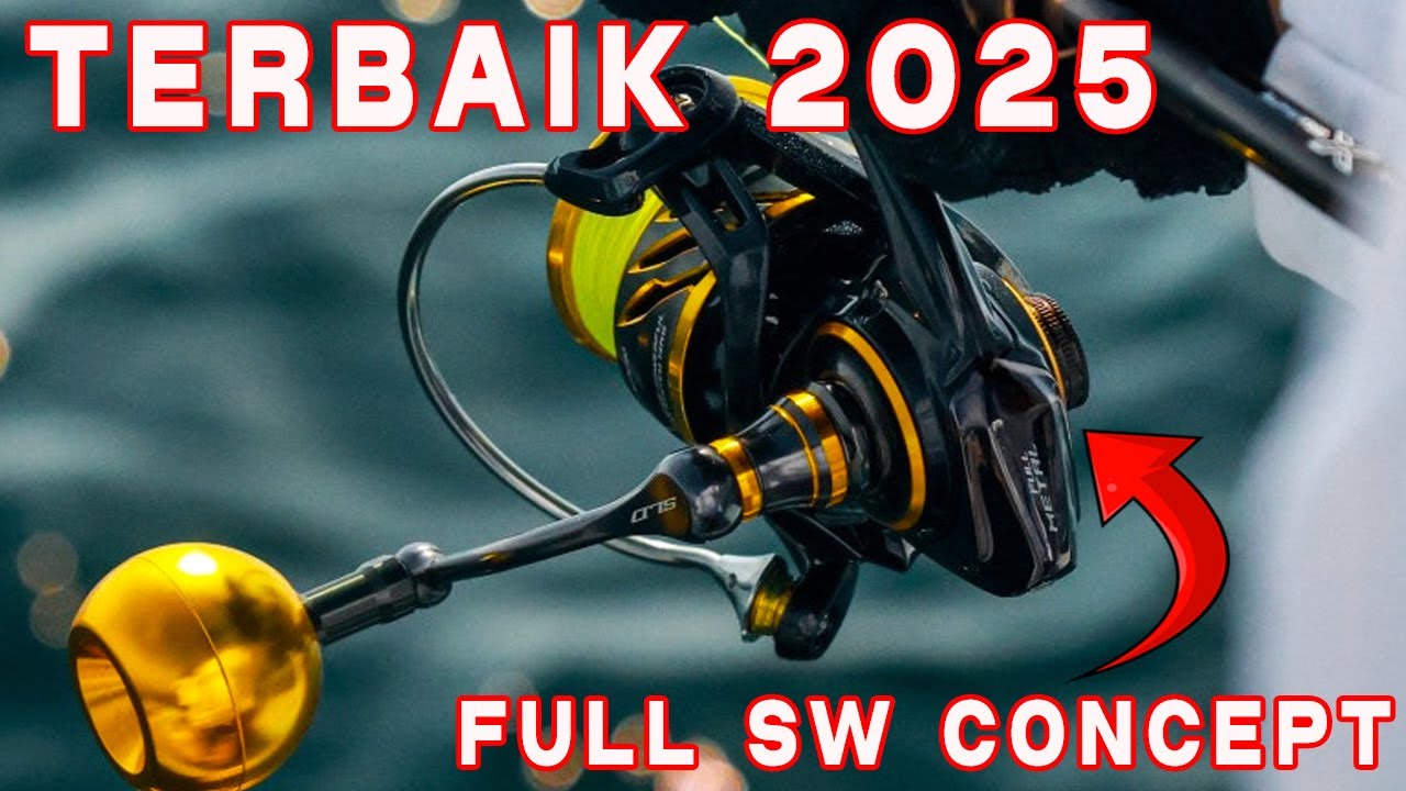 REEL PANCING TERBAIK 2025! BARU DENGAN TEKNOLOGI CANGGIH DAN MODERN | REEL EXPERT CRUZADOR SW