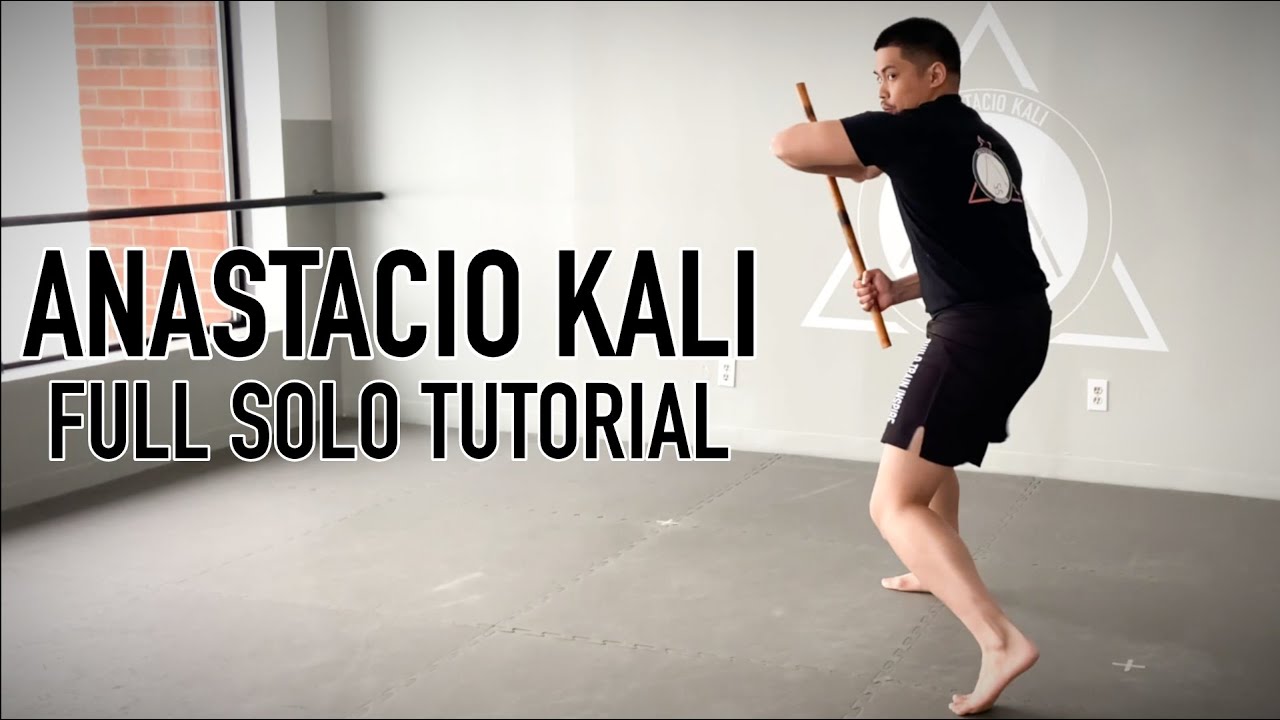 FULL Anastacio Kali Solo Routine | Filipino Martial Arts Tutorial