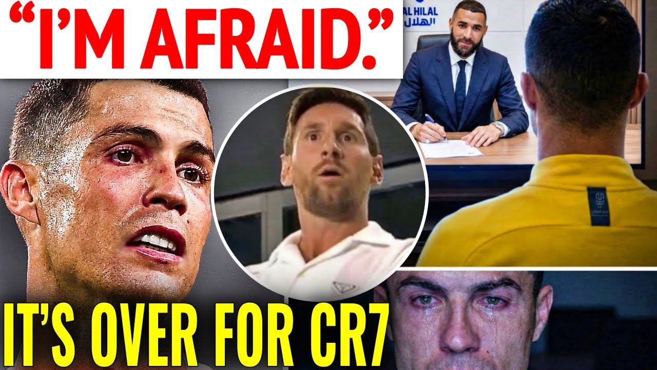 HUMILIATED! Ronaldo CRIES & ADMITS HE&rsquo;S AFRAID of Messi and Benzema.