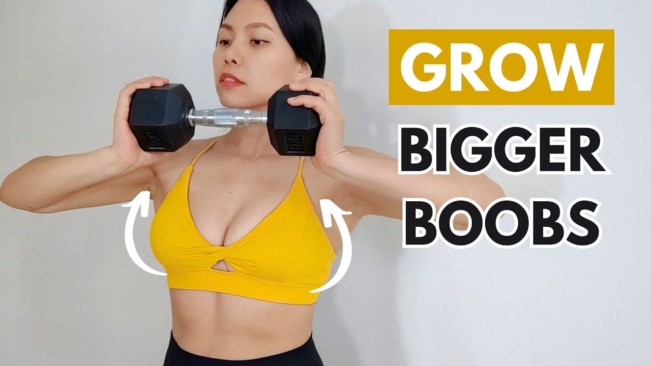 Round lifted & increase your chest size in 20 day challenge, workout with dumbbells