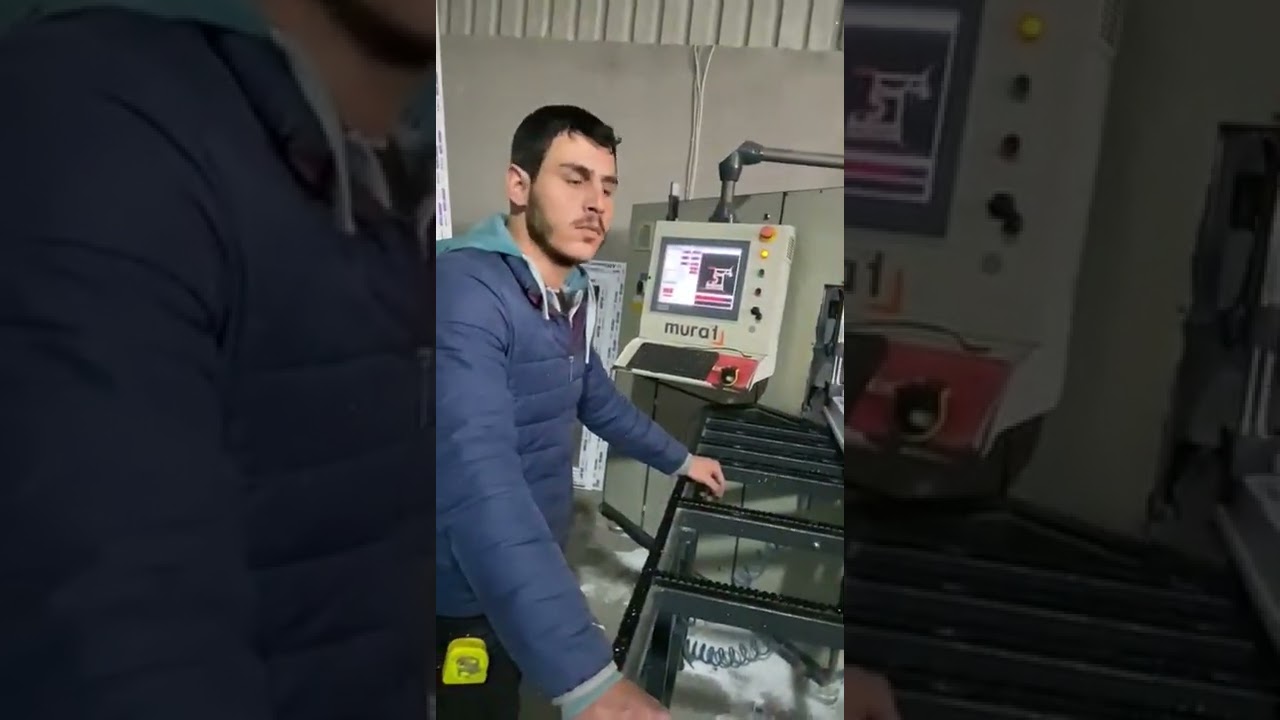 MURAT MARKA 4 KÖŞE KAYNAK HATTI BEKLEME İSTASYONU ÇEVİRME ROBOTU CNC KÖŞE TEMİZLEME