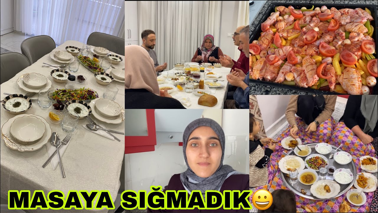 EVİMDE  İFTAR DAVETİ VERDİM 🥰MASAM NASIL OLMUŞ⁉️NELER HAZIRLADIM İZLEYELİM❤️