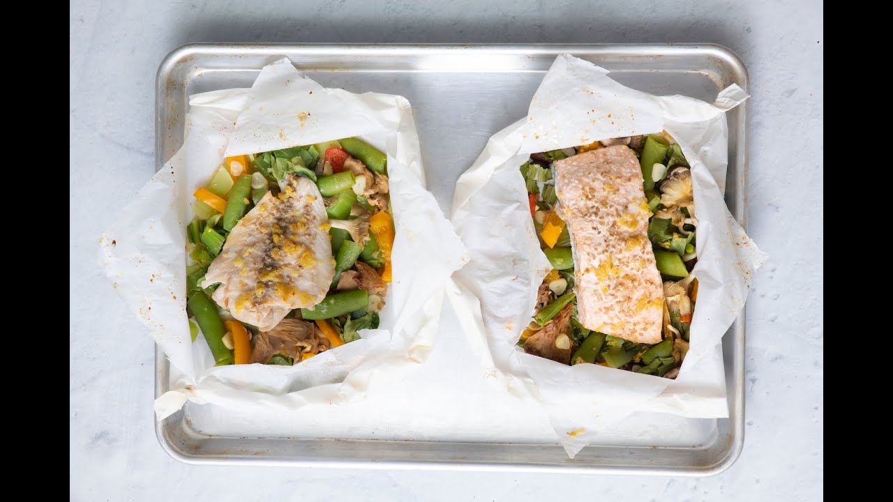 Cooking with Kids: How to Make Fish in Parchment Paper for Children - Weelicious