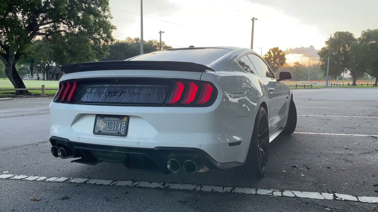 XForce Varex Catback Exhaust Cold Start and Revs (Valves Open and Closed) - 2019 Ford Mustang GT