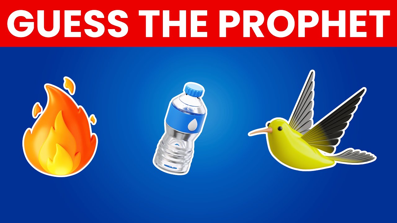 Guess the Prophet | 25 Prophets to Guess || Prophets Quiz