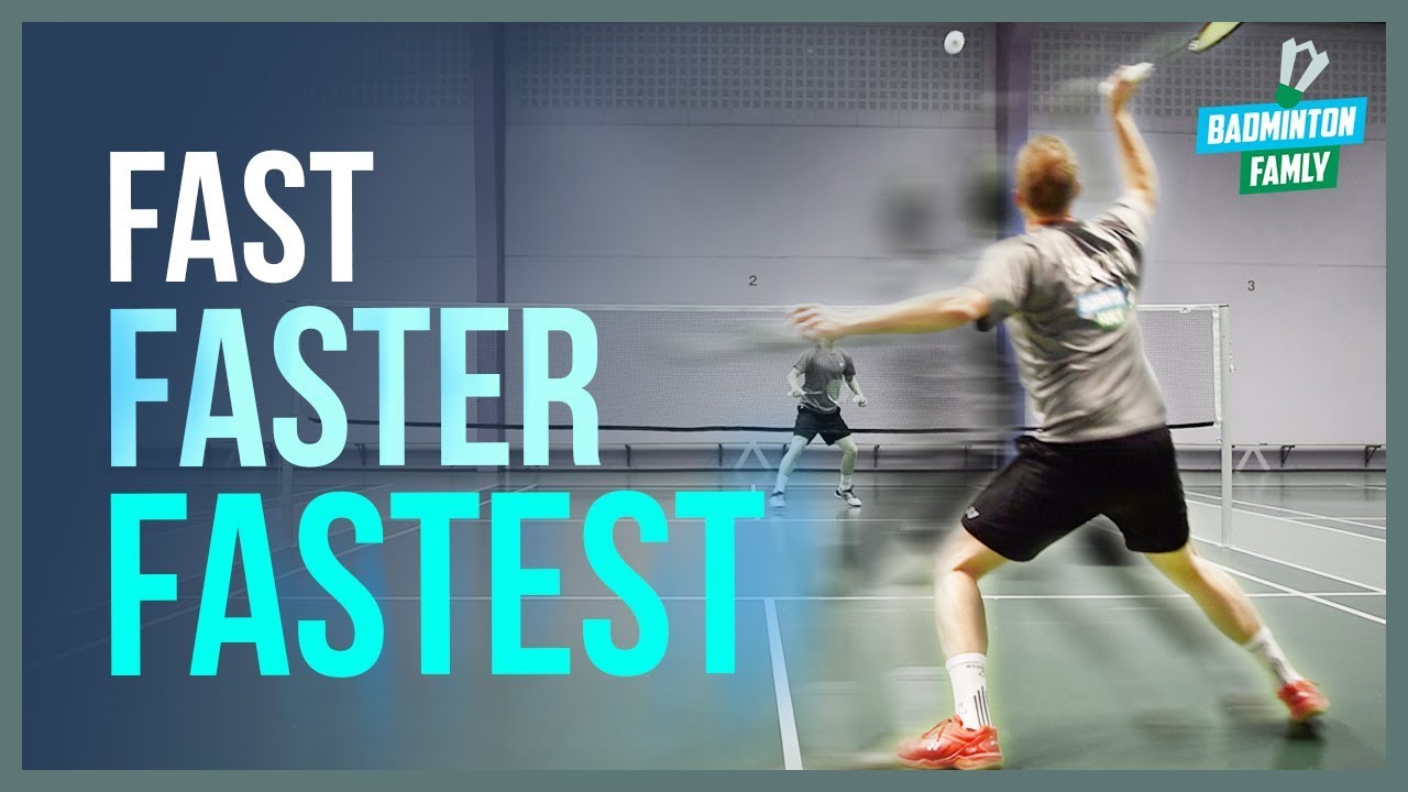 Best Double Technique - Fast feet & racket - Badminton footwork