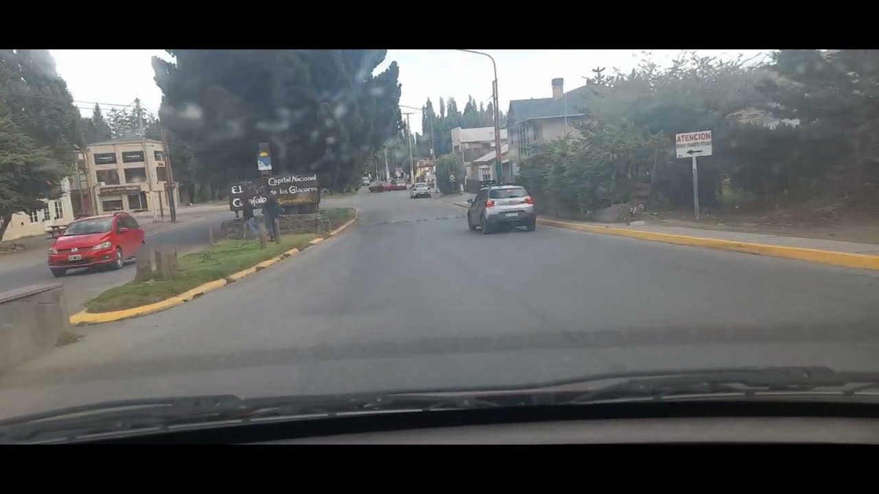 El Calafate paseo este miercoles nublado y ventoso