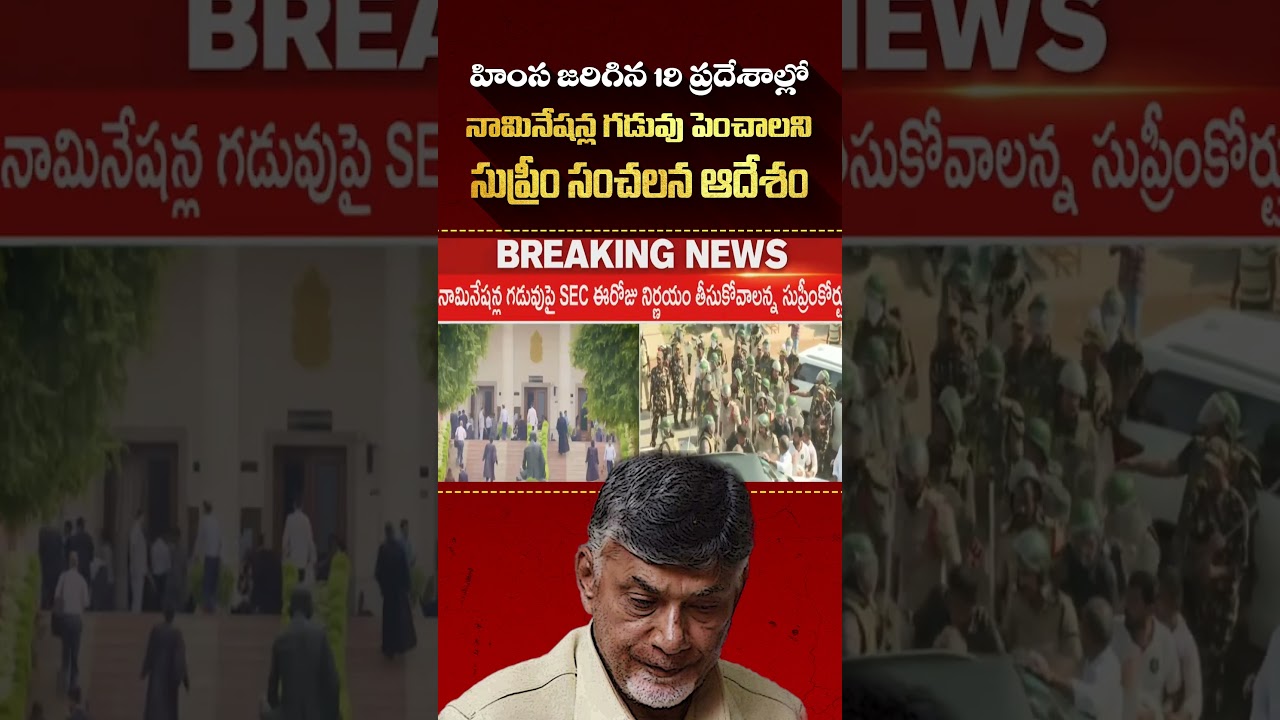 Supreme Court inquiry into irregularities and violence in AP municipal elections