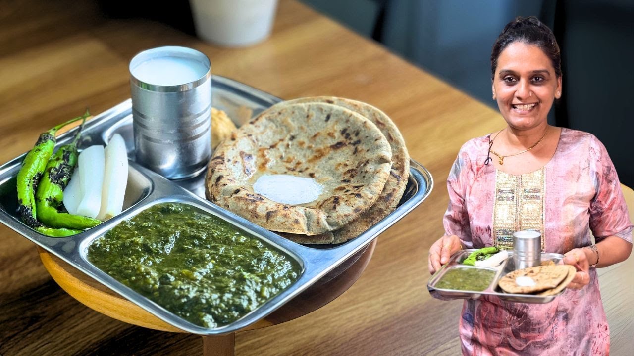 @DharmisKitchen  Special Authentic Ghuto with Bajra ka Rotla | Delicious Kathiyawadi Winter Dinner