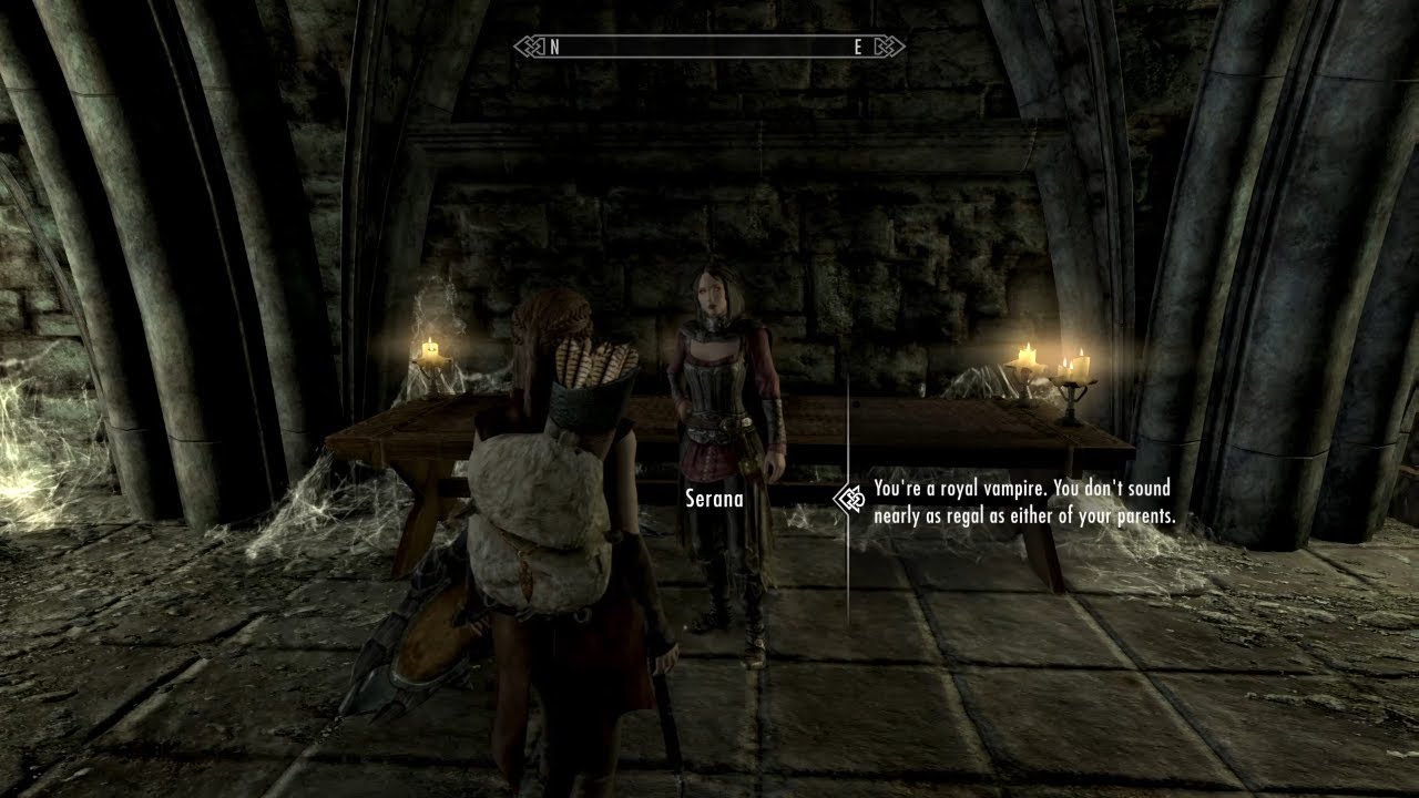 Serana, why do you speak so casually? (SDA mod) - Skyrim, The Elder Scrolls V